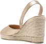 Castañer Carolyn 95 mm espadrilles Goud - Thumbnail 3