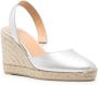 Castañer Carissa 95 mm espadrilles Zilver - Thumbnail 2