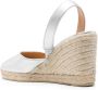 Castañer Carissa 95 mm espadrilles Zilver - Thumbnail 3