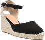 Castañer Carol 70mm espadrilles Zwart - Thumbnail 2