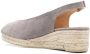 Castañer Espadrilles met open rug Grijs - Thumbnail 3