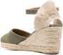 Castañer Espadrilles met sleehak Zilver - Thumbnail 3