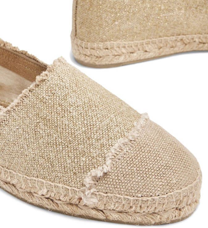 Castañer Geweven espadrilles Beige