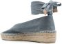 Castañer Canvas espadrilles Blauw - Thumbnail 3