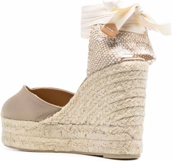 Castañer Geweven espadrilles Beige