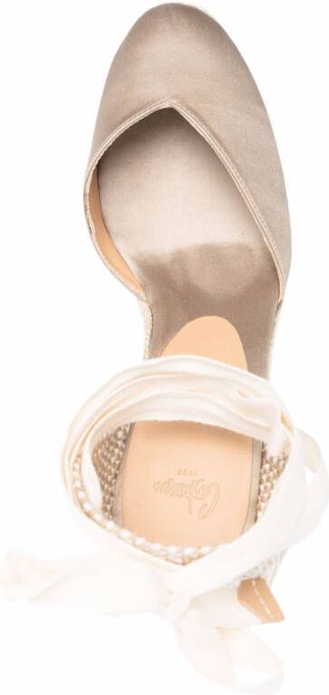 Castañer Geweven espadrilles Beige