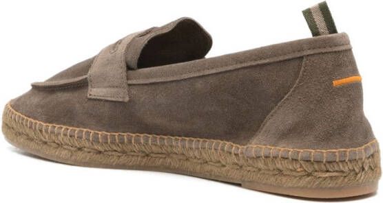 Castañer Nacho suède espadrilles Bruin