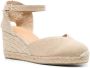 Castañer Espadrilles met sleehak Beige - Thumbnail 2