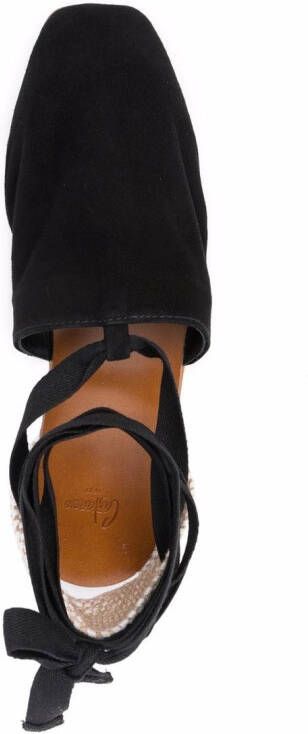 Castañer Sandalen met strikdetail Zwart