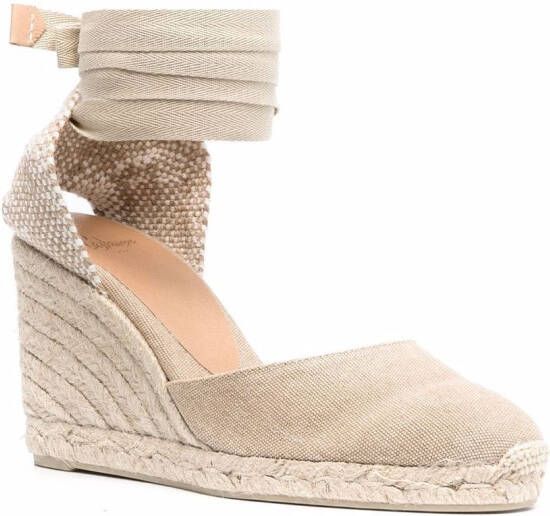 Castañer Suède espadrilles Beige