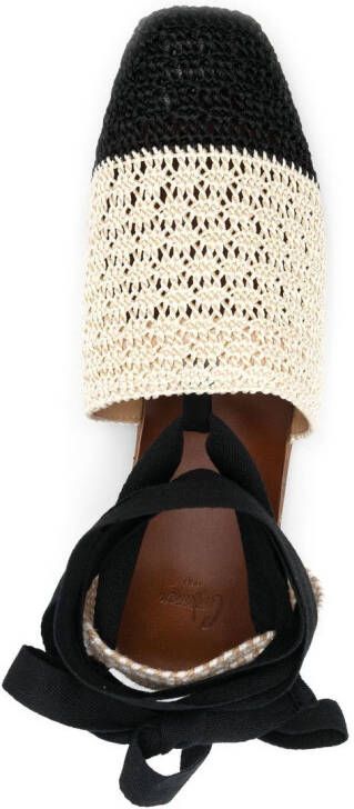 Castañer Tweekleurige espadrilles Beige