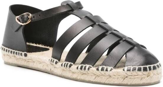 Castañer x Ancient Greek Chios sandalen Zwart