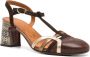 Chie Mihara 55mm Fendy leren pumps Bruin - Thumbnail 2