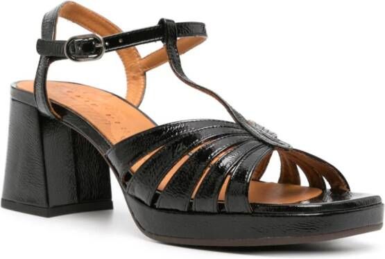 Chie Mihara 70 mm Galta leren sandalen Zwart