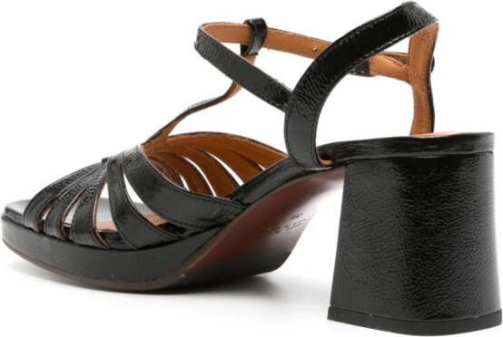 Chie Mihara 70 mm Galta leren sandalen Zwart