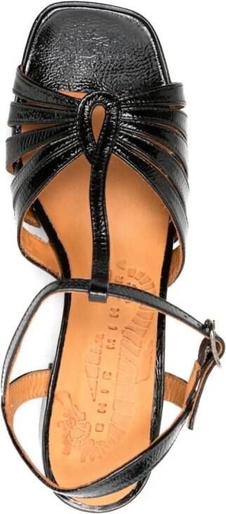 Chie Mihara 70 mm Galta leren sandalen Zwart