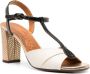 Chie Mihara 90 mm Biagio leren sandalen Beige - Thumbnail 2