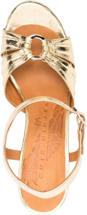 Chie Mihara Metallic sandalen Goud