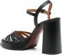 Chie Mihara Aniel leren sandalen 110 mm Zwart - Thumbnail 3