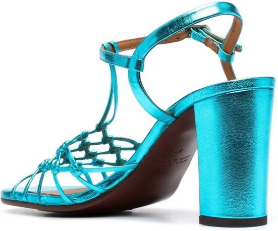 Chie Mihara Bassi metallic sandalen Blauw