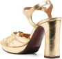 Chie Mihara Chiva leren sandalen Goud - Thumbnail 3