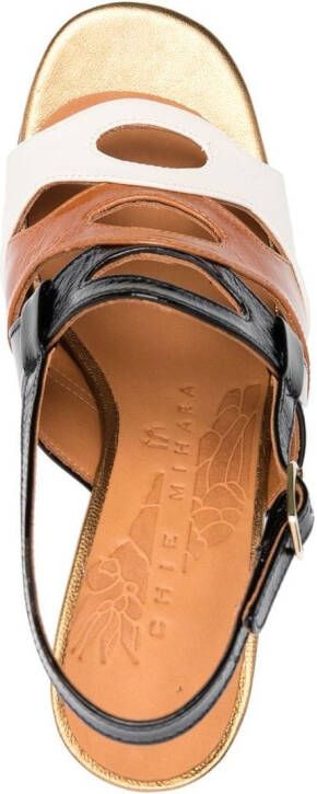 Chie Mihara Leren sandalen Wit