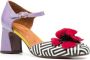 Chie Mihara Fanti leren pumps 70 mm Paars - Thumbnail 2