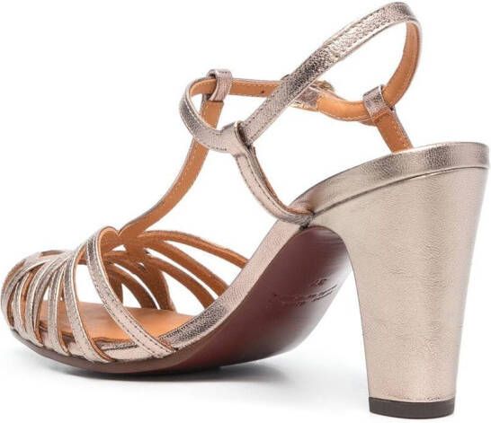 Chie Mihara Ku-Quenu leren sandalen Goud