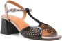 Chie Mihara Lipico 60 mm leren sandalen Zwart - Thumbnail 2