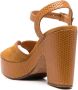 Chie Mihara Sandalen met open neus Bruin - Thumbnail 3