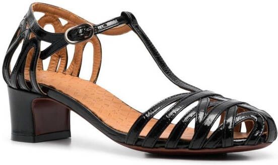 Chie Mihara Pumps met bandjes Zwart