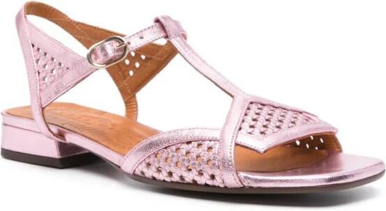 Chie Mihara Tencha leren sandalen Roze