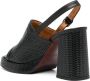 Chie Mihara Zimi leren sandalen 85 mm Zwart - Thumbnail 3