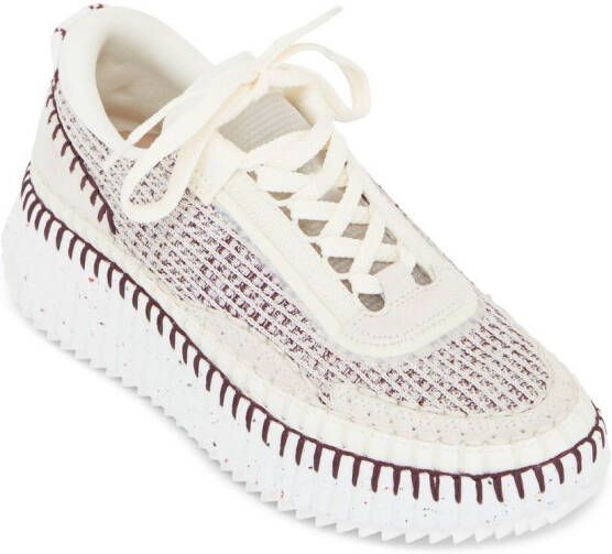 Chloé Nama low-top sneakers Wit