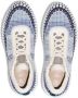 Chloé Nama sneakers met plateauzool Blauw - Thumbnail 4