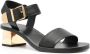 Chloé Rebecca leren sandalen Zwart - Thumbnail 2