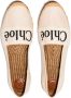 Chloé Woody espadrilles met logoprint Beige - Thumbnail 4