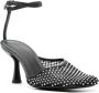 Christopher Esber Minette Veil 80 mm pumps met mesh Zwart - Thumbnail 2