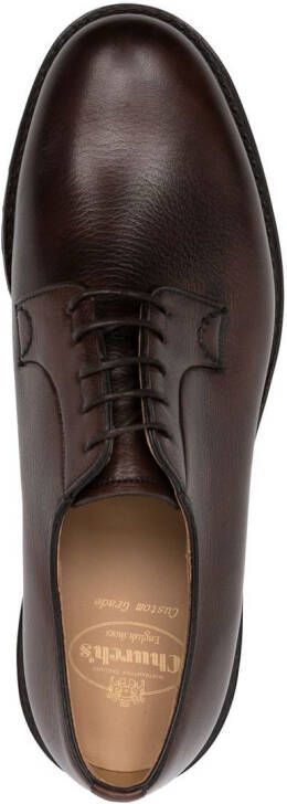 Church's Brogues met veters Bruin