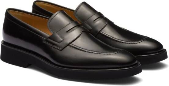 Church's Parham leren loafers Zwart