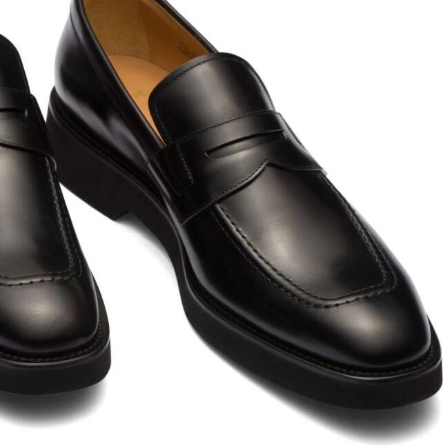 Church's Parham leren loafers Zwart