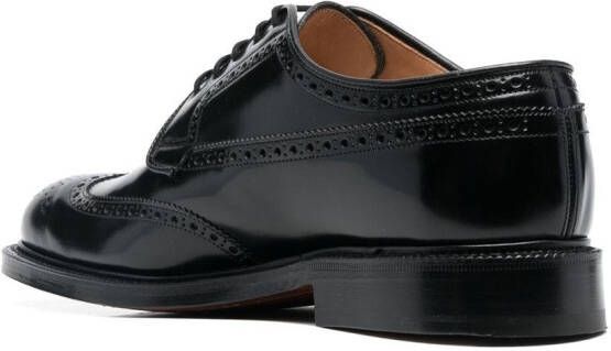 Church's Grafton leren derby brogues Zwart