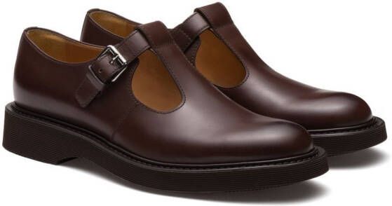 Church's Hythe loafers met T-bandje Bruin