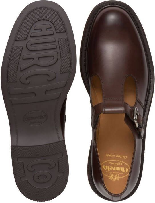 Church's Hythe loafers met T-bandje Bruin