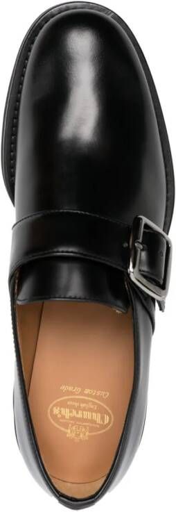 Church's Lakleren loafers Zwart