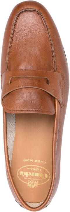 Church's Leren loafers Bruin