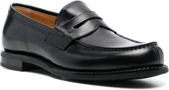 Church's Leren loafers Zwart