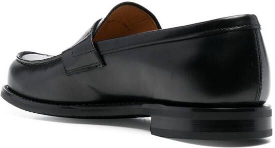 Church's Leren loafers Zwart