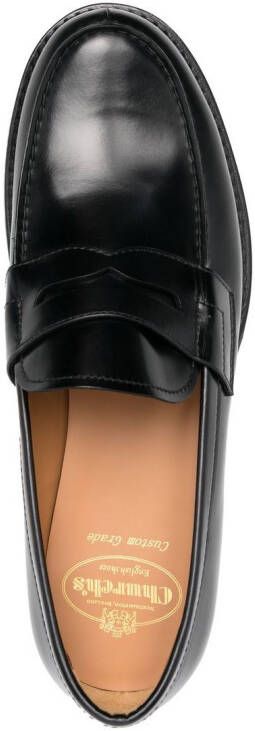 Church's Leren loafers Zwart