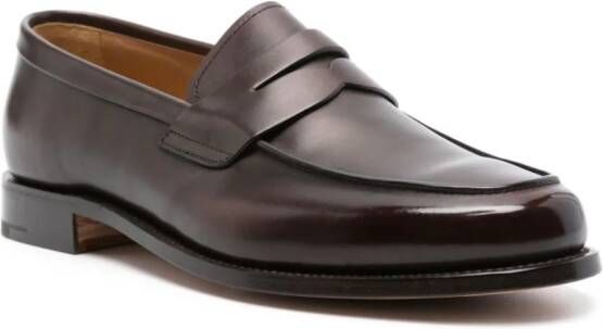 Church's Milford leren loafers Bruin